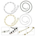thumbnail image 1 of KONTONTY 4Pcs Eyeglass Chains for Women Stylish Assorted Color Copper Acrylic Anti-lost Daily Use, 1 of 8