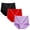 Purple, variant on Cotton Underwear for Women 3pcs Hot High Waist Ladies Ladies Postpartum Tummy Tucking and Lifting Briefs Women