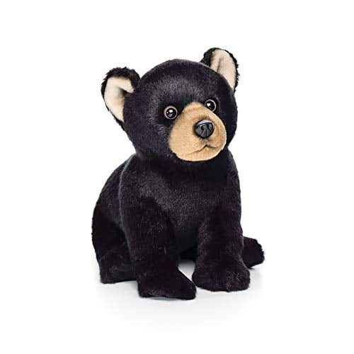 Aurora 10" Dreamy Eyes Barnam Black Bear Plush Stuffed Animal Toy #21082 