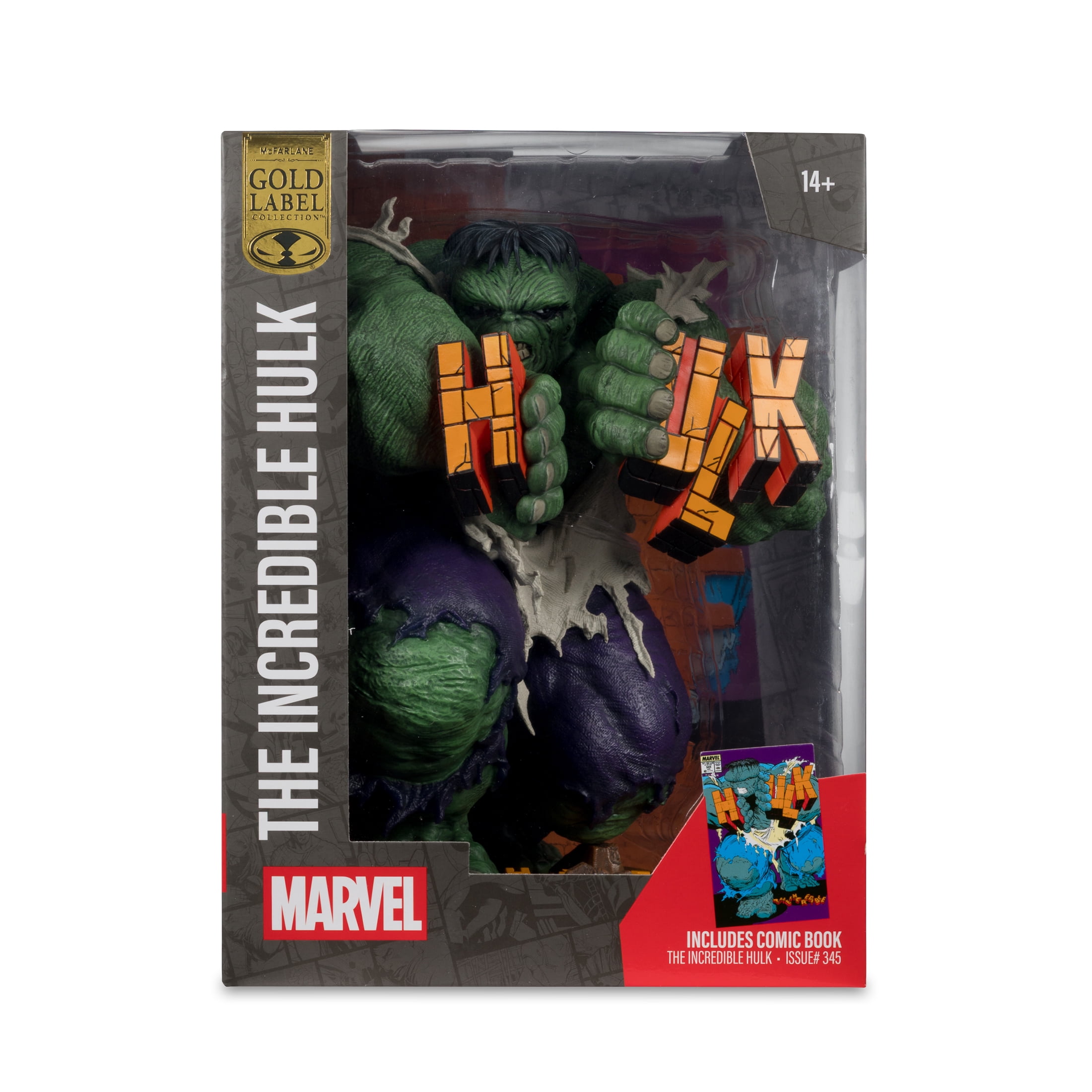 Marvel The Incredible Hulk 1:6th Scale Collectible (Gold Label) Figure - McFarlane Toys