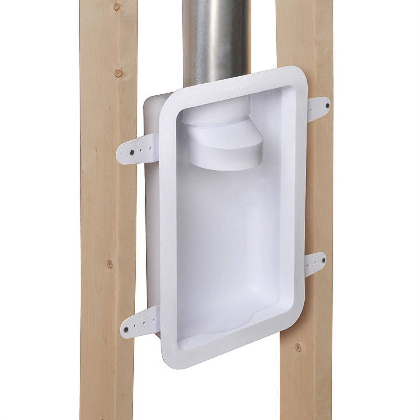 Dundas Jafine 198176 4 in. Recessed Dryer Vent Box - Walmart.com