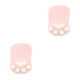 thumbnail image 1 of Sidaley Alfombrilla de ratón para juegos segura para protección de muñeca y base antideslizante alfombrilla de ratón bonita y elegante para DS-002 rosa 2Conjunto, 1 of 6