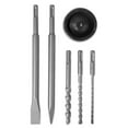 thumbnail image 6 of WEN 12-Amp 1-3/16-Inch Variable Speed SDS Plus Corded Rotary Hammer Kit with Case, Chisels, and Drill Bits, 6 of 6