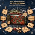 thumbnail image 3 of 24-Day Christmas Mystery Puzzle Game, Daily Holiday Countdown Adventure with 6 Story Themes, Interactive Clue and Riddle Activity for Families, and Adults During December, 3 of 5