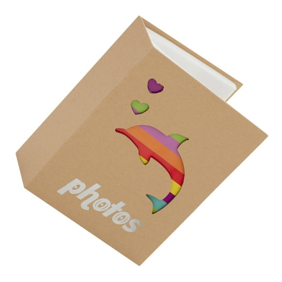 Baby Photo Album Cute Photo Album Keepsake Photo Album Memory Photo Album (Dolphin)