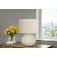 thumbnail image 4 of Monarch Specialties I 9630 LightingTable Lamp, Ivory/Cream Shade, Cream Ceramic, Contemporary, 4 of 7