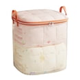 thumbnail image 1 of Bolsa de almacenamiento de colchas impermeable extragrande con asas, transparente, de PVC, para mudanzas, organizador de dormitorio con visualización clara., 1 of 7