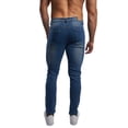 thumbnail image 3 of JEANS DE MEZCLILLA PARA HOMBRE STRETCH BASICO MODA CASUAL CORTE SKINNY TALLA 34, 3 of 4
