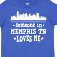 thumbnail image 4 of Inktastic Memphis Tennessee Someone Loves Me Skyline Boys or Girls Toddler T-Shirt, 4 of 5