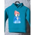 thumbnail image 3 of Penguin Holding Coffee Hoodie Toddler -Image by Shutterstock,  4 Toddler, 3 of 4