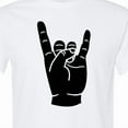 thumbnail image 4 of Inktastic Rocker Horns T-Shirt, 4 of 5