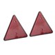 thumbnail image 5 of Red Reflector Sunscreen 2Pcs Triangular Red Reflector Practical For Trailer For Caravan For Motorhome ANGGREK Otros Vehículos, 5 of 8
