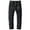 Black, variant on SWSMCLT Men's Casual Pants Drawstring Trousers Mid 100 Cotton Summer Comfy Ankle Pants Black 36