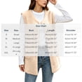 thumbnail image 3 of XRoczxe Women's Sherpa Fleece Vest, Button Down Sleeveless Warm Coat with Pockets, Casual Soft Fuzzy Outerwear for Fall Winter Layering & Daily Wear, 3 of 8