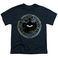 thumbnail image 2 of The Batman (2022) Gotham Seal Kids T Shirt (Large) for Youth Toddler Boys and Girls, Navy, 2 of 5