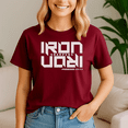 thumbnail image 4 of Iron Sharpens Iron Proverbs Bible Verse Christian, Jesus Shirt, Easter Shirt, Christian Easter TShirt, He Has Rizzen Tee, 4 of 5