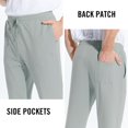 thumbnail image 5 of Baleaf Men's 27" Cotton Lounge Casual Pants Lightweight Joggers Sweatpants Workout Pocketed Pajamas 7/8 Length Grey Size M, 5 of 7