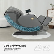 Real Relax 3D SL-Track Massage Chair, Full Body Zero Gravity Shiatsu Thai Massage Recliner, Black