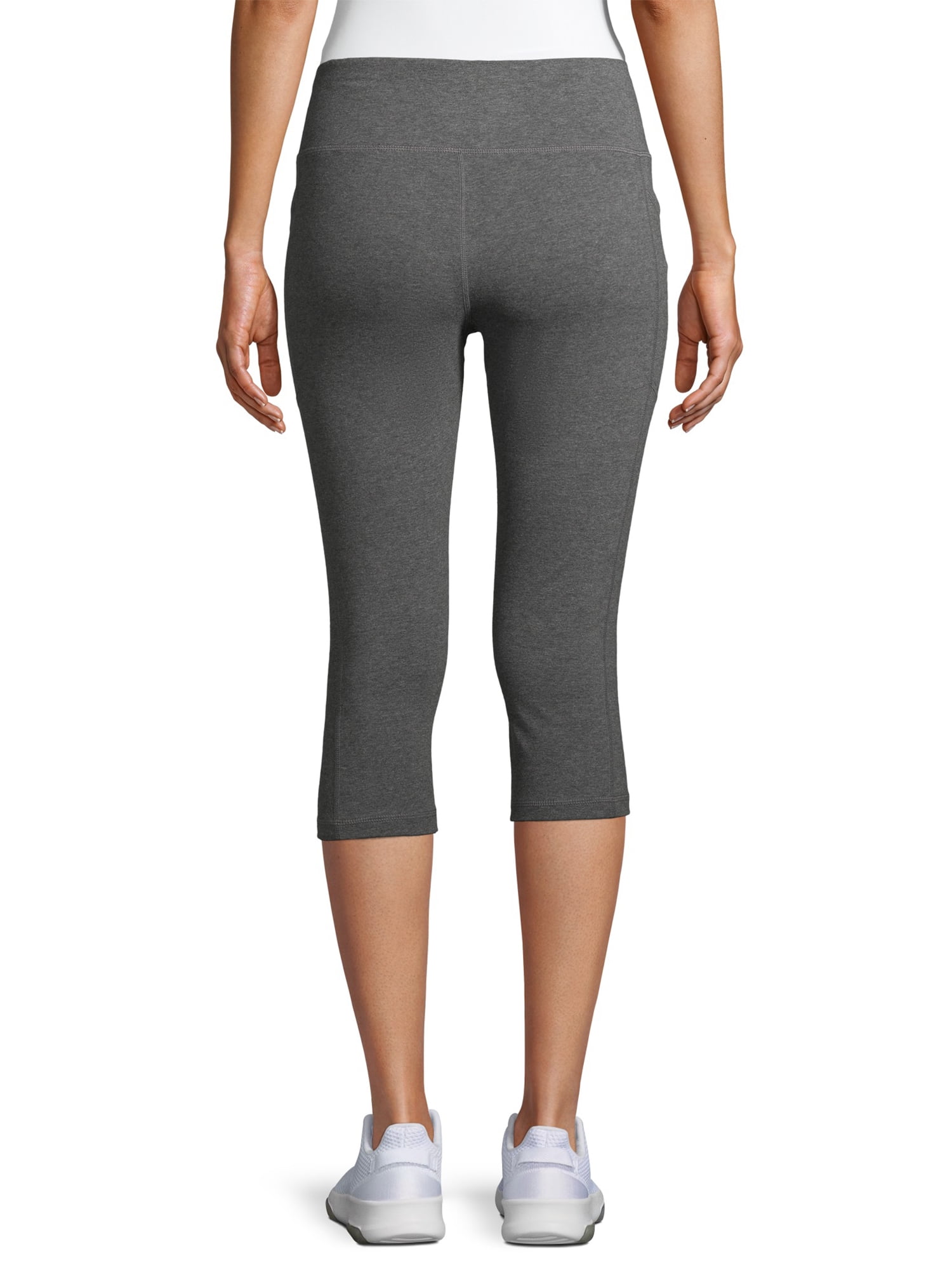 Athletic Works Women's Capris with Side Pockets 