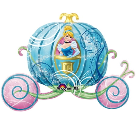Disney Princess Cinderella Carriage Foil Balloon 33