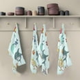 thumbnail image 5 of GZHJMY Cute Shark Fish Kitchen Dish Towels Set of 1,Dishcloths,Absorbent Soft Towels Hand Towels, Tea Towels,18" x 28", 5 of 7