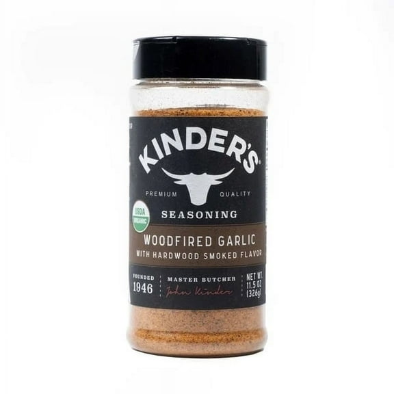 Kinder's Organic Woodfired Garlic Seasoning, 11.5 Ounce