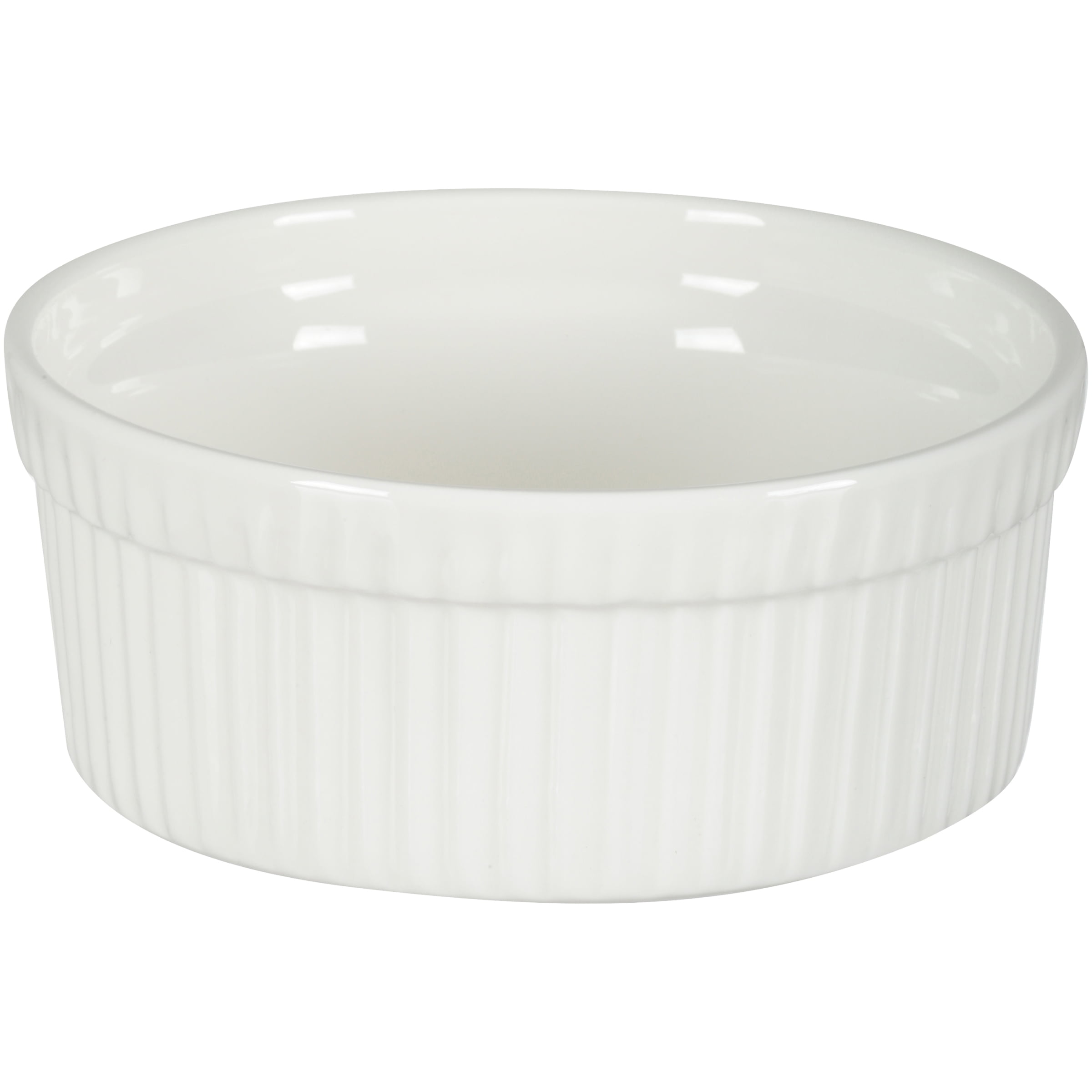 10 Strawberry Street 5" White Souffle Dish - Set of 4