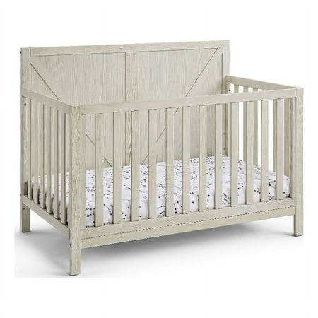 UPC: 0723175373761 | Suite Bebe Barnside Farmhouse Wood 4-in-1 Convertible Crib in Washed Gray