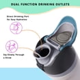 thumbnail image 6 of Replacement Lid for Owala Freesip, Compatible with Owala Freesip Water Bottle 16oz 24oz 32oz 40oz,Premium Replacement Accessories for Owala Cap,LeakProof,BPA-Free (Frost Gray), 6 of 14