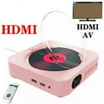 thumbnail image 2 of DVD Player VCD Player CD Music Player Bluetooth 5.0 Built-in Speaker ,Portable, 2 of 5
