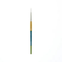 Princeton Brush Snap Short Handle White Nylon Taklon Brush, Round, 6