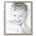thumbnail image 2 of ArtToFrames 24" x 29" Antique Silver Panel Picture Frame, 24x29 inch Silver Wood Poster Frame (WOM-4760), 2 of 7
