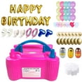 thumbnail image 1 of Zootealy Electric Balloon Inflator Kit for Decorations and Parties - Rose Red, Dual Mode, Lightweight Design, Complete Set with Metallic and Love Balloons, 1 of 6