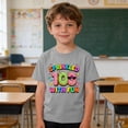 thumbnail image 2 of Tops de Manga Corta Linda para Niños Niños Y Niñas con Impresión Gráfica, Tee Casual de la Temporada Escolar, Tela Suave Transpirable para Jugar, 2 of 9