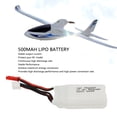 thumbnail image 3 of RC Lipo Battery, Professional Overcharge Protection 500mAh 2S 7.4V Lithium Battery  for RC Drone, 3 of 7