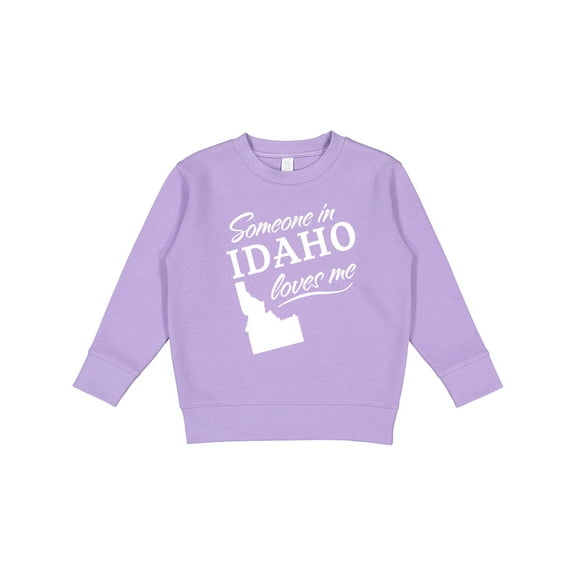 Inktastic Someone in Idaho Loves Me Toddler Sweatshirt