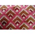thumbnail image 4 of oneOone Cotton Silk Fabric Argyle Style Ikat Print Fabric BTY 42 Inch Wide, 4 of 4