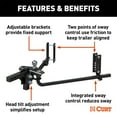 thumbnail image 2 of CURT 17601 TRUTRACK Weight Distribution Hitch, 2 of 2