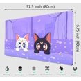 thumbnail image 2 of Cute Pastel Purple Desk Mat Kawaii Anime Cat Large XXL Gaming Mouse Pad Cats Lavender Extended Mousepad Desktop Mat Laptop Keyboard Mouse Mat Desk Pad for Women Office Desk Decor 31.5x15.75 in, 2 of 6