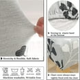 thumbnail image 5 of Stretch Chair Covers Slipcovers Set of 4 Printed Stretchable Dining Chair Slipcover Washable Removable for Kitchen,Hotel,Restaurant, 5 of 6