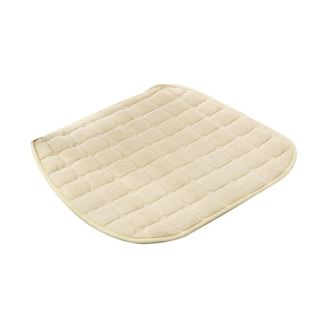 Gkeoshab Cushion Super Soft And Comfortable Plush Chair Cushion With Fixed Rope Non Slip Winter Warm Seat Cushion Comfortable Dining Chair Cushion Suitable For Home Office Patio Dormitory Library