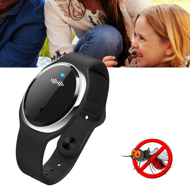 De Mosquitos Ultrasónico Con Carga Usb, Pulsera Antimosquitos Portátil, Banda Electrónica Silenciosa Repelente De Mosquitos Vogacara HA046338-02