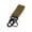 Mud color, variant on Tactically Keyring Belt Holder Enlarged Mouth Clip D Rings Snap Clip Carabiners