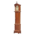 thumbnail image 2 of Falleo Clearance 1/12 Dollhouse Miniature Grandfather Clock Wooden Mini Model Furniture Accessory, 2 of 5