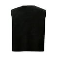 thumbnail image 4 of Ocealan Kids Medieval Pirates Suede Waistcoat Lace Up Vest Top Sailor Short Coat Black 8, 4 of 5