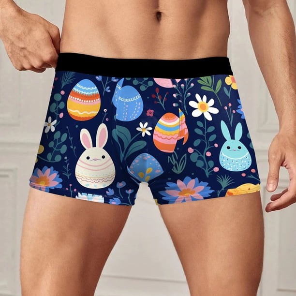 Ropa Interior Para Hombre, Transpirable, Tendencia Novedosa, Ropa Interior Con Estampado Digital 3D, 547