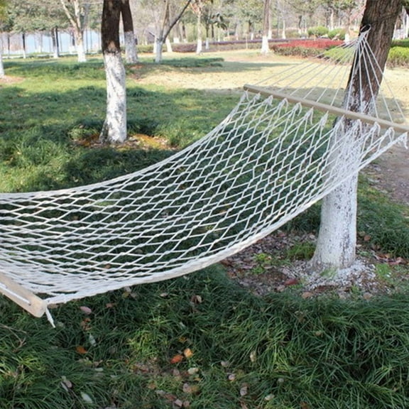 Heavy-duty beach hammock with support poles and removable pillow – 330 lbs capacity, quilted fabric, outdoor hammock suitable for patios, backyards, poolside – the perfect gift for camping and relax