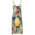 thumbnail image 5 of Various Fruits Fine Art Sleeveless Dress Summer Dress Woman 2025, 5 of 7