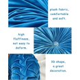 thumbnail image 2 of Coussin de Citrouille en Velours pour Baie Vitrée Coussin Rond Couleur Unie en Velours, 2 of 2