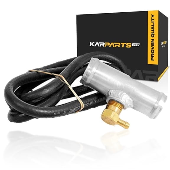KarParts360 For GMC Sierra 2500 1999 Fuel Line Connection Set | Rubber | Natural | 3/8 Inches Fuel Line Diameter